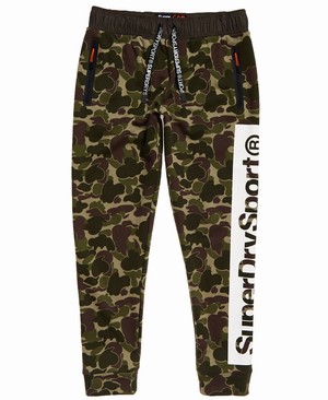 Superdry Combat Boxer Férfi Sportruházat Camo/Narancssárga | EPQCM3905